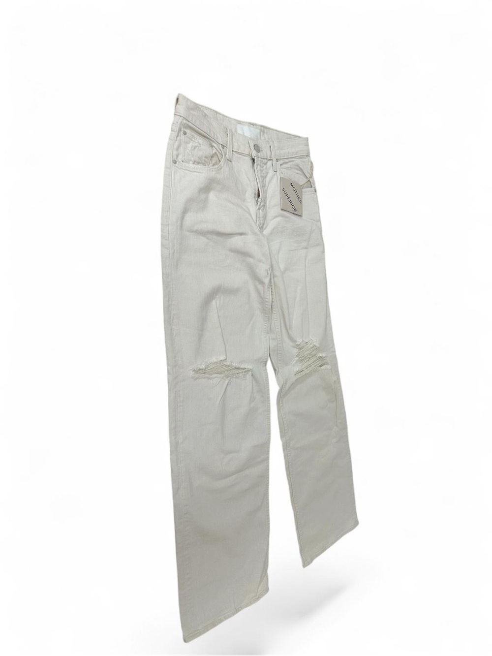 MOTHER Superior Wide Leg Distressed Jeans – Size 25 | NWT 🤍 - Picture 4 of 4